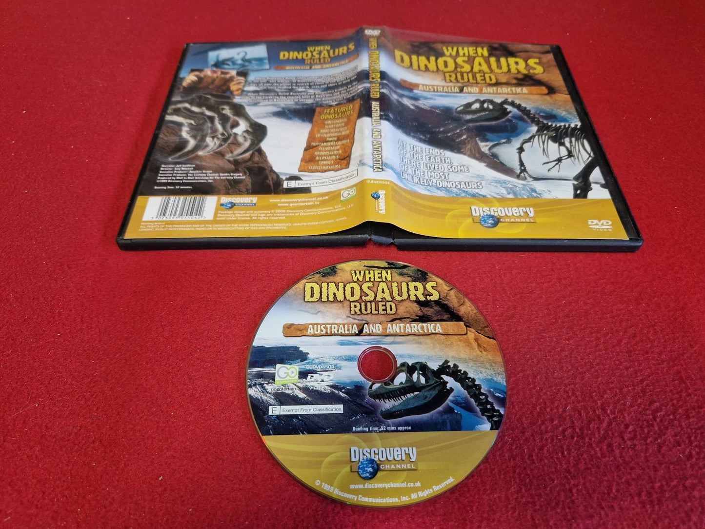 WHEN DINOSAURS RULED AUSTRALIA AND ANTARCTICA till DVD