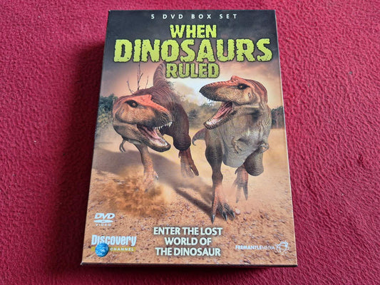 WHEN DINOSAURS RULED ENTER THE LOST WORLD OF THE DINOSAUR BOX DVD