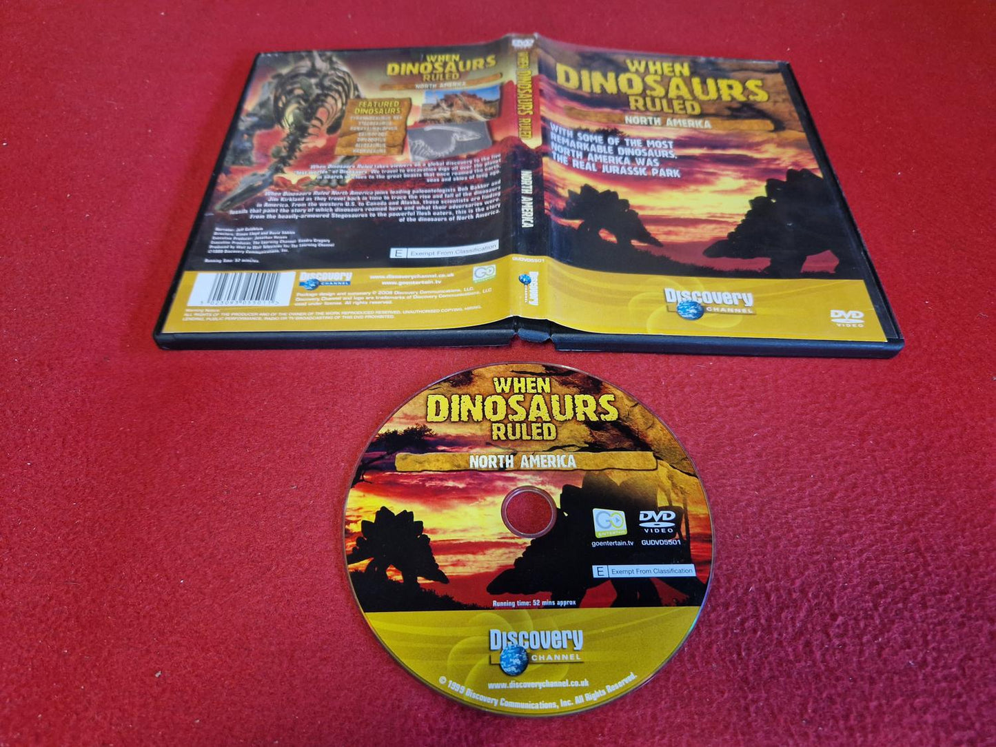 WHEN DINOSAURS RULED NORTH AMERICA till DVD