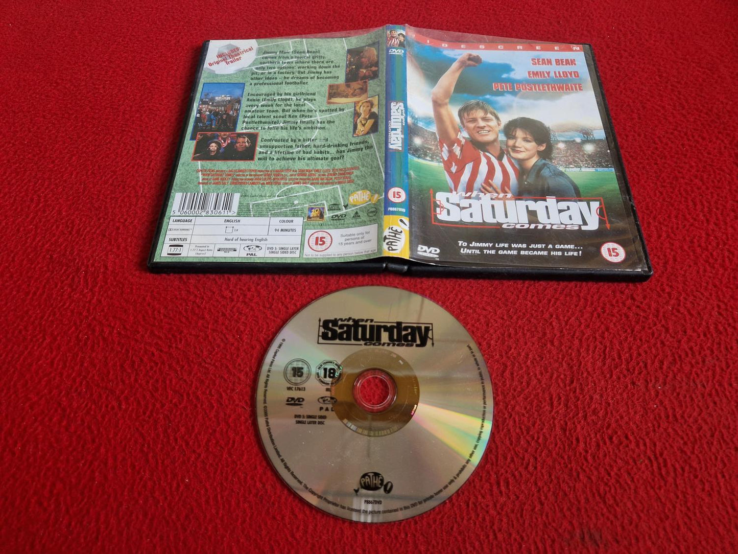 WHEN SATURDAY COMES DVD