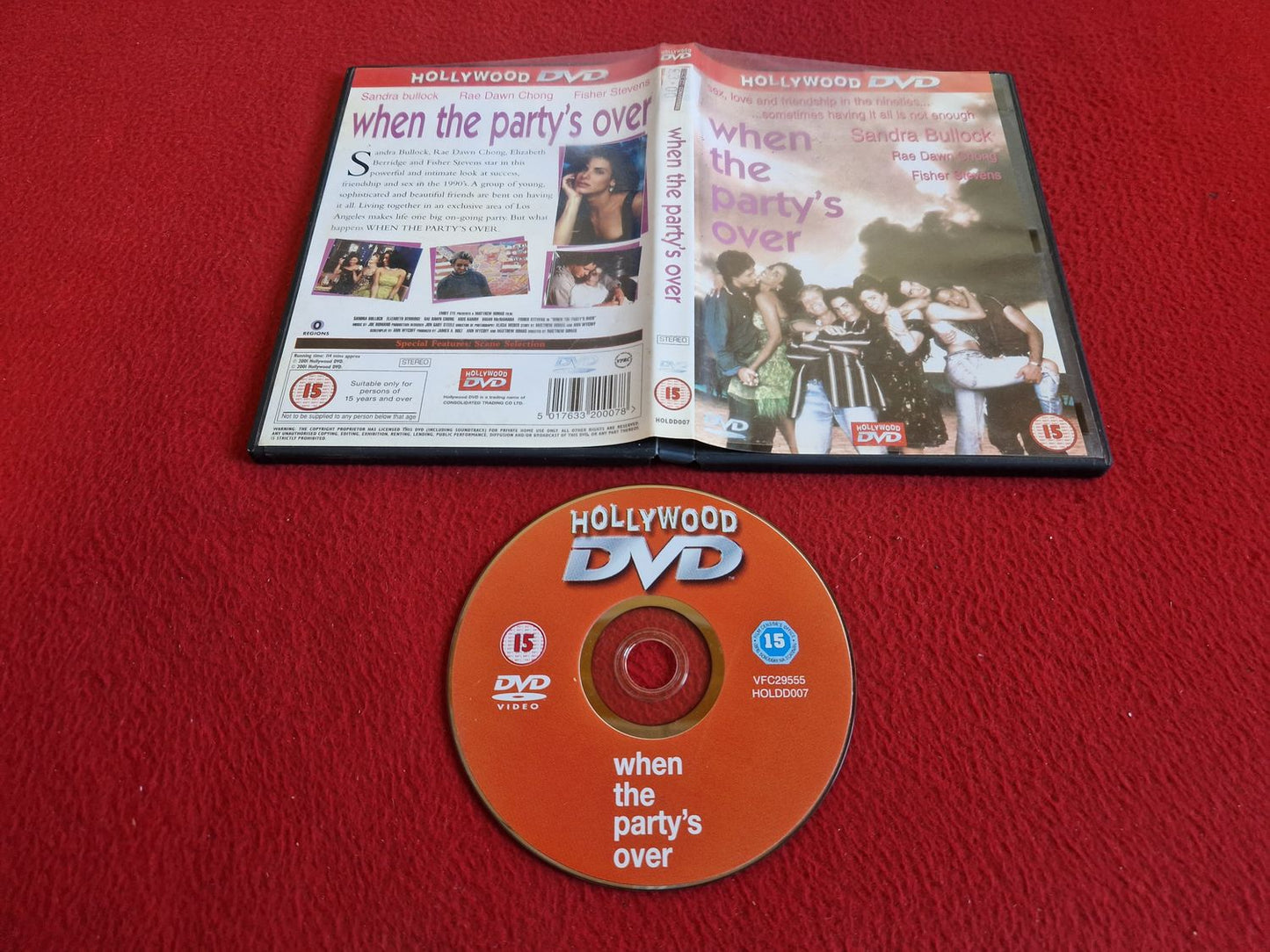 WHEN THE PARTY'S OVER DVD