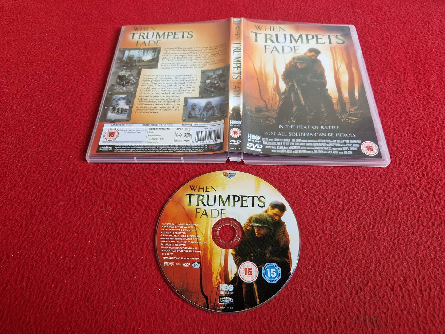 WHEN TRUMPETS FADE DVD