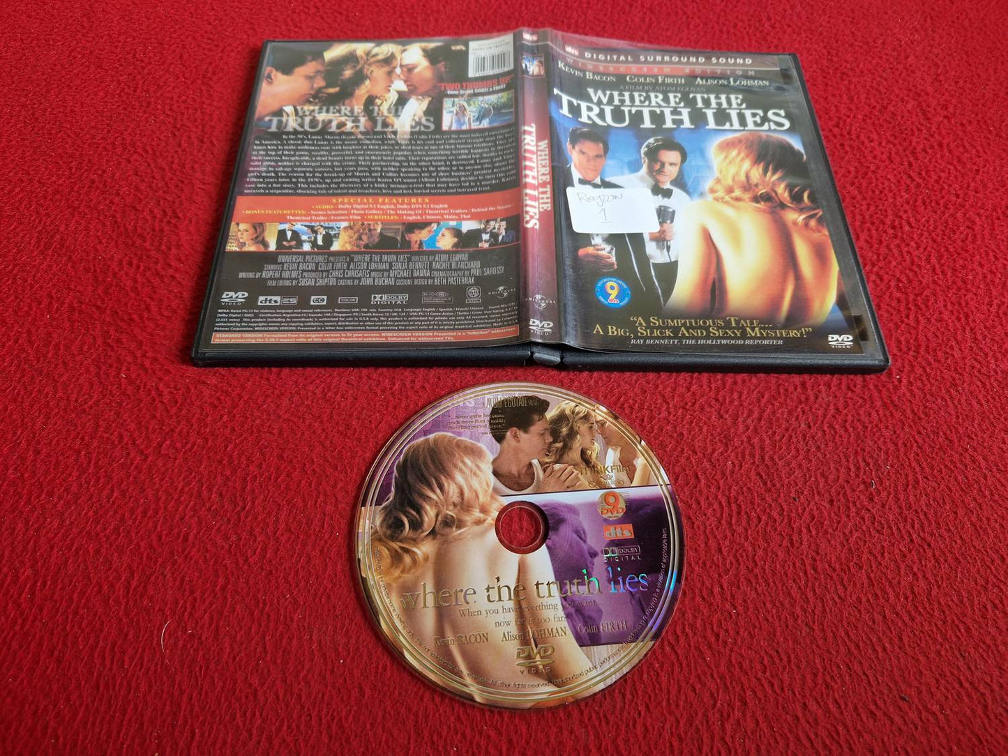 WHERE THE TRUTH LIES [ REGION 1 / NTSC ] DVD