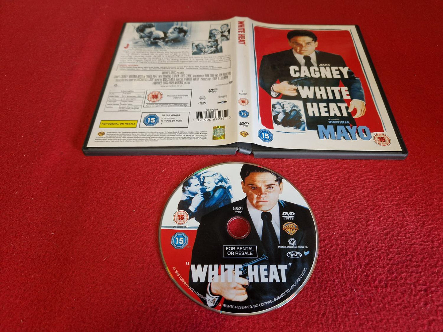 WHITE HEAT [ JAMES CAGNEY ] till DVD