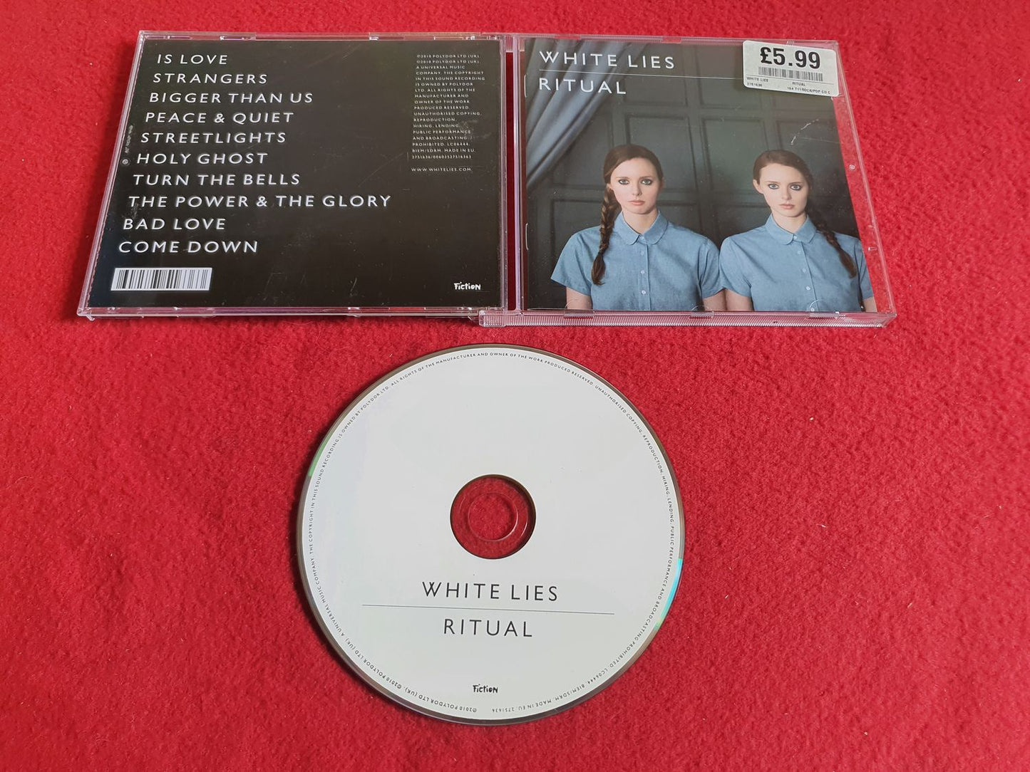 WHITE LIES RITUAL till CD