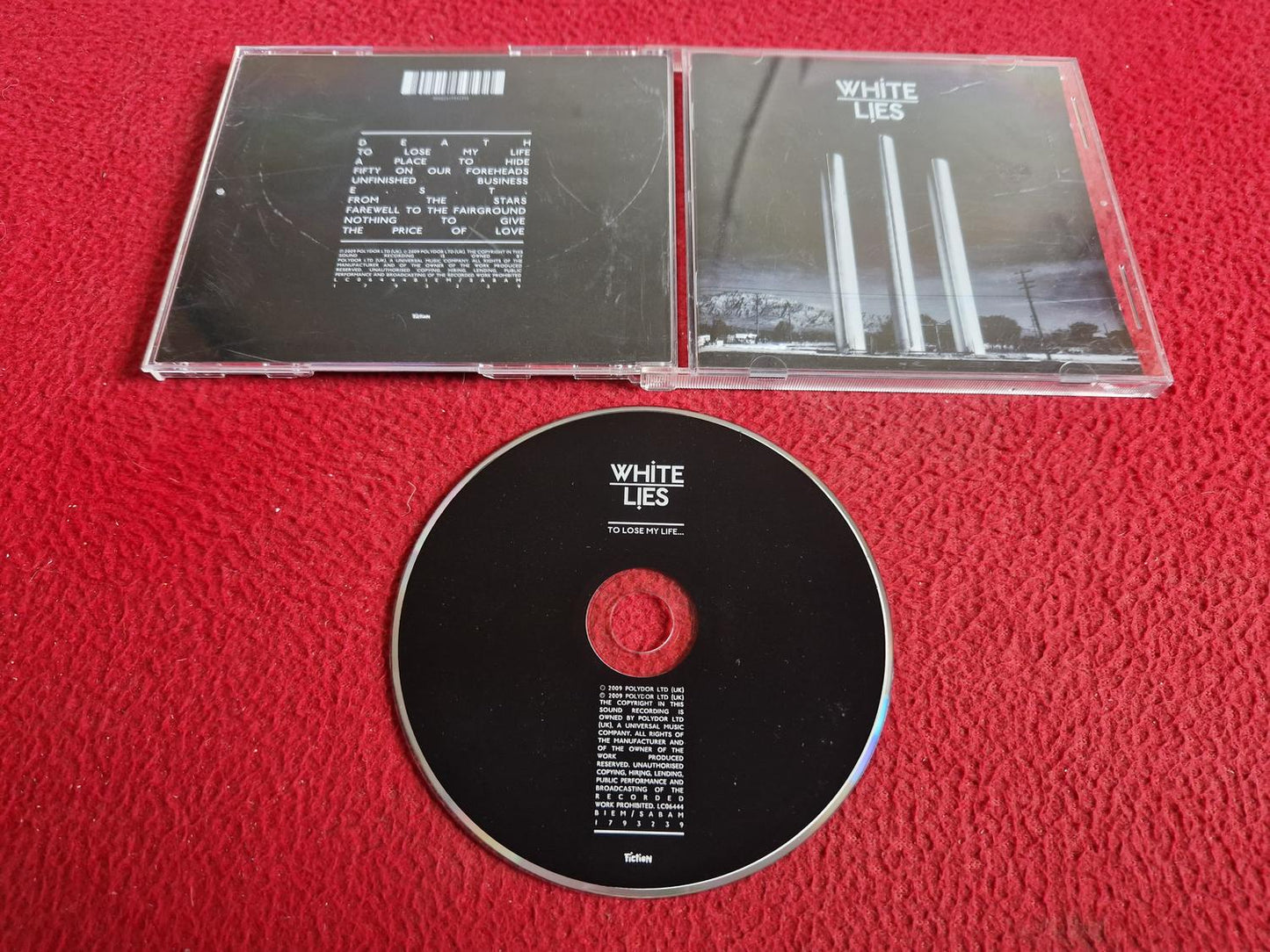 WHITE LIES TO LOSE MY LIFE... CD