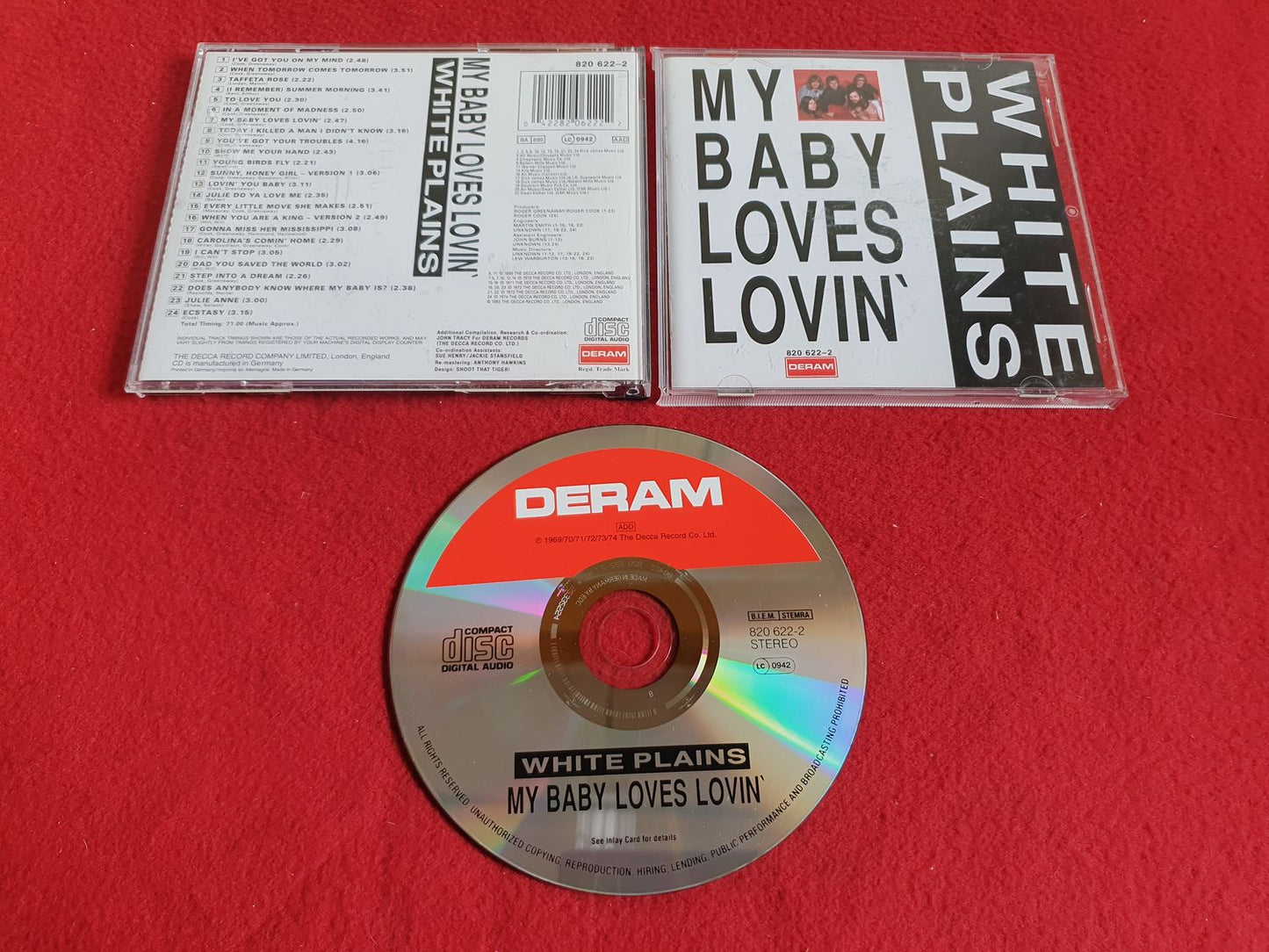 WHITE PLAINS MY BABY LOVES LOVIN' till CD