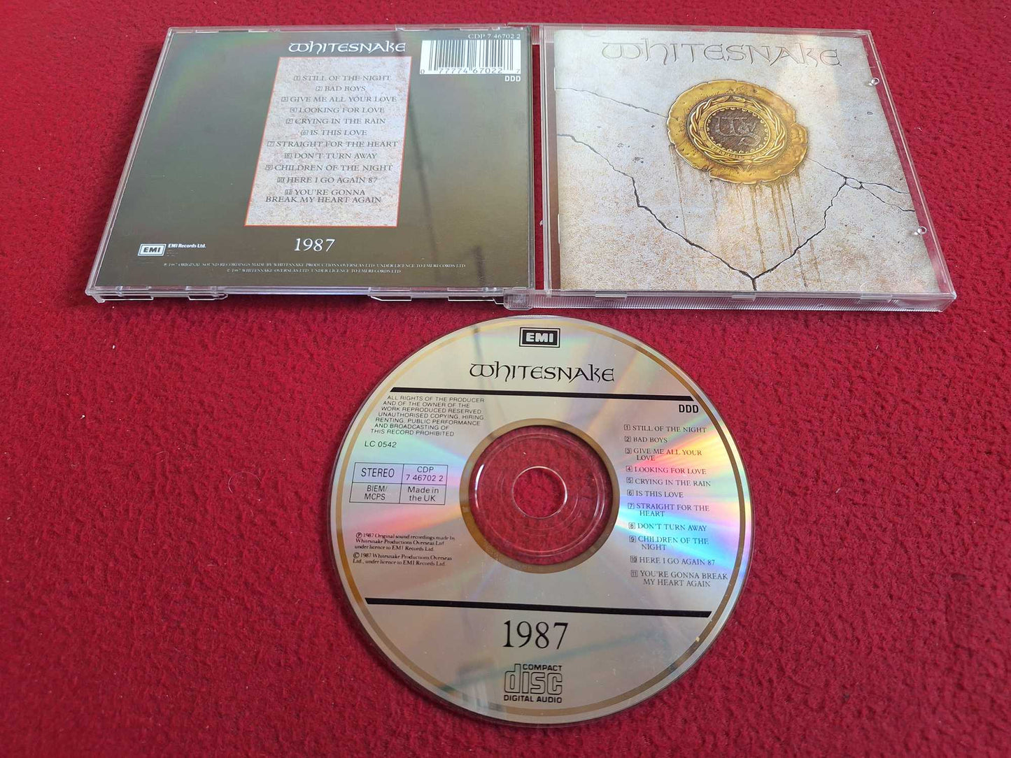 WHITESNAKE 1987 CD