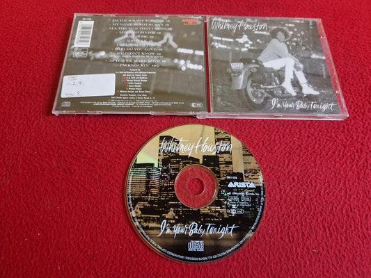 WHITNEY HOUSTON I'M YOUR BABY TONIGHT CD