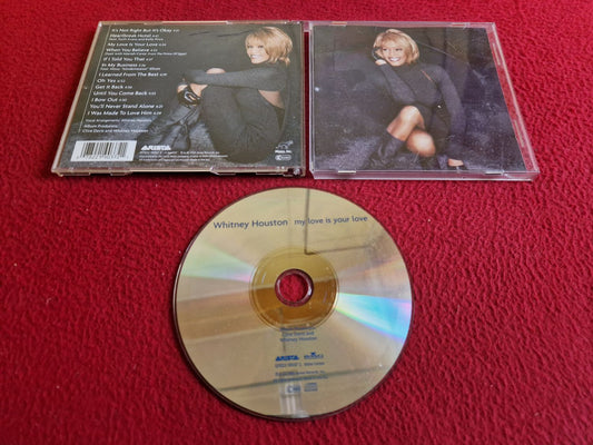 WHITNEY HOUSTON MY LOVE IS YOUR LOVE CD