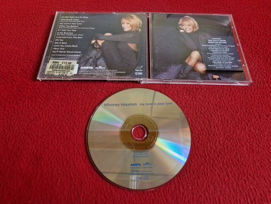 WHITNEY HOUSTON MY LOVE IS YOUR LOVE CD