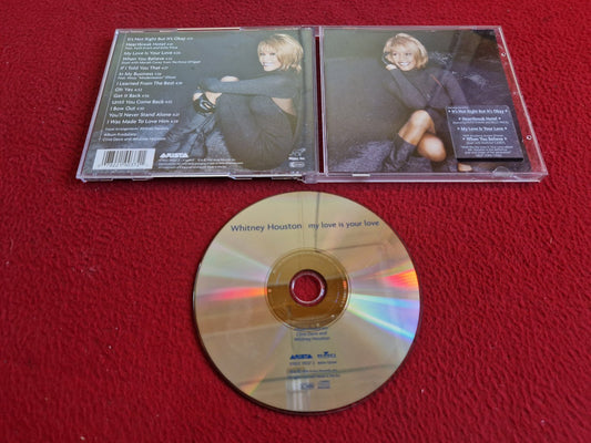 WHITNEY HOUSTON MY LOVE IS YOUR LOVE CD