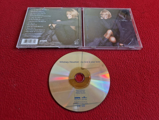 WHITNEY HOUSTON MY LOVE IS YOUR LOVE CD