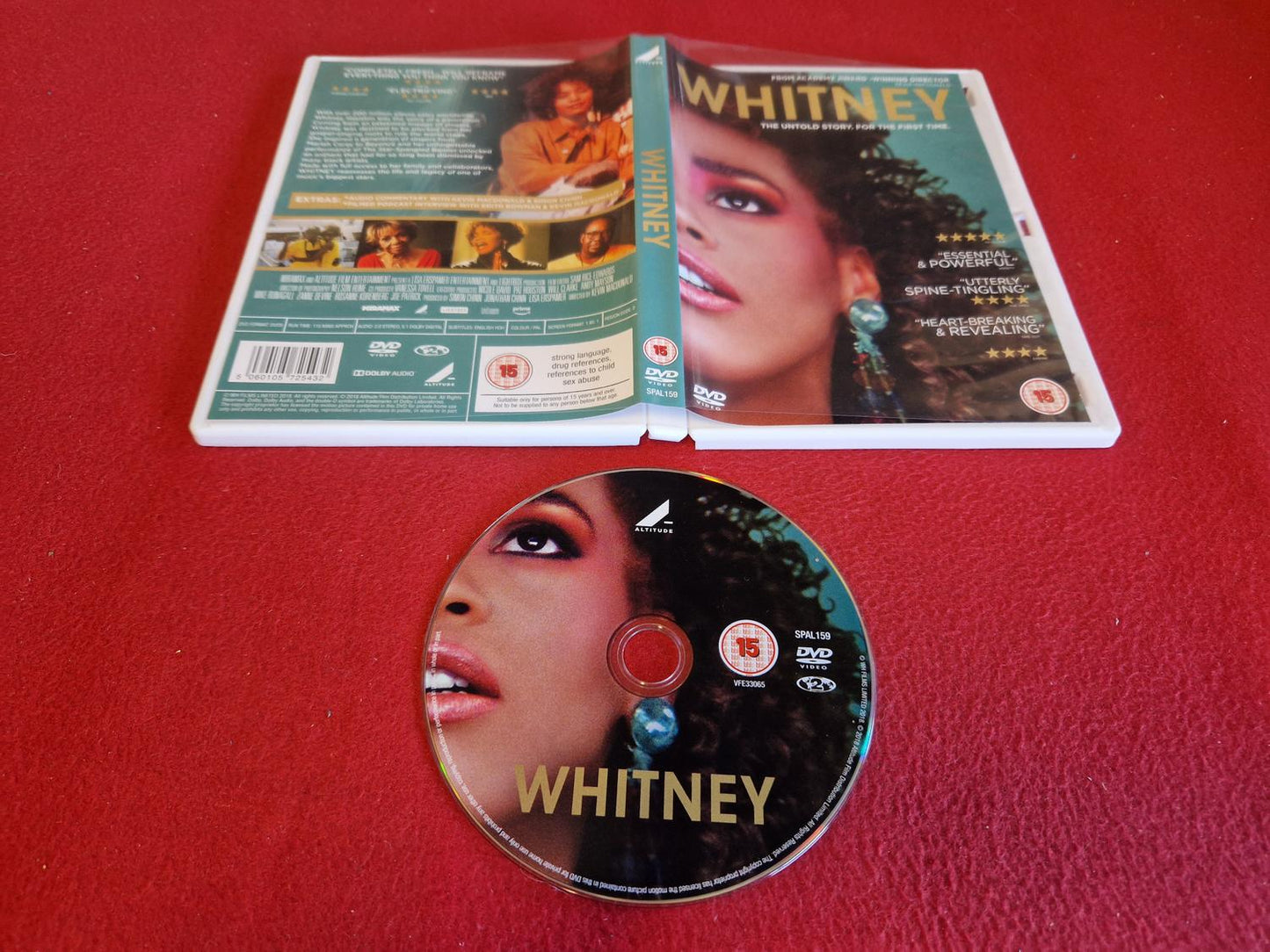 WHITNEY till DVD