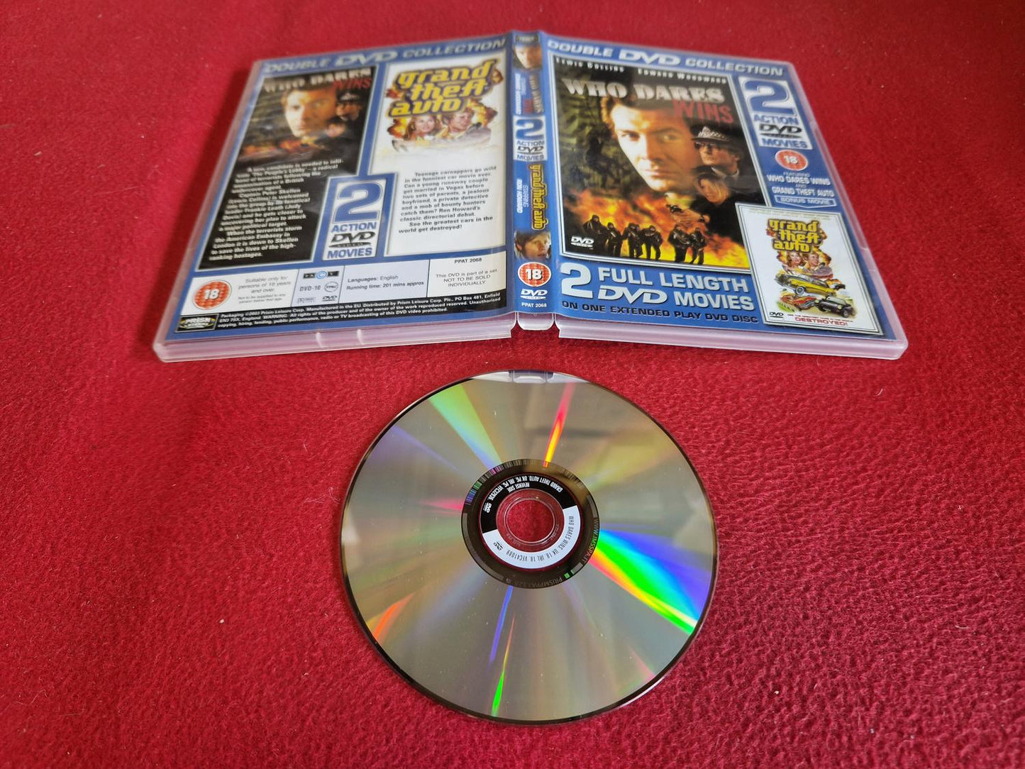 WHO DARES WINS / GRAND THEFT AUTO till DVD