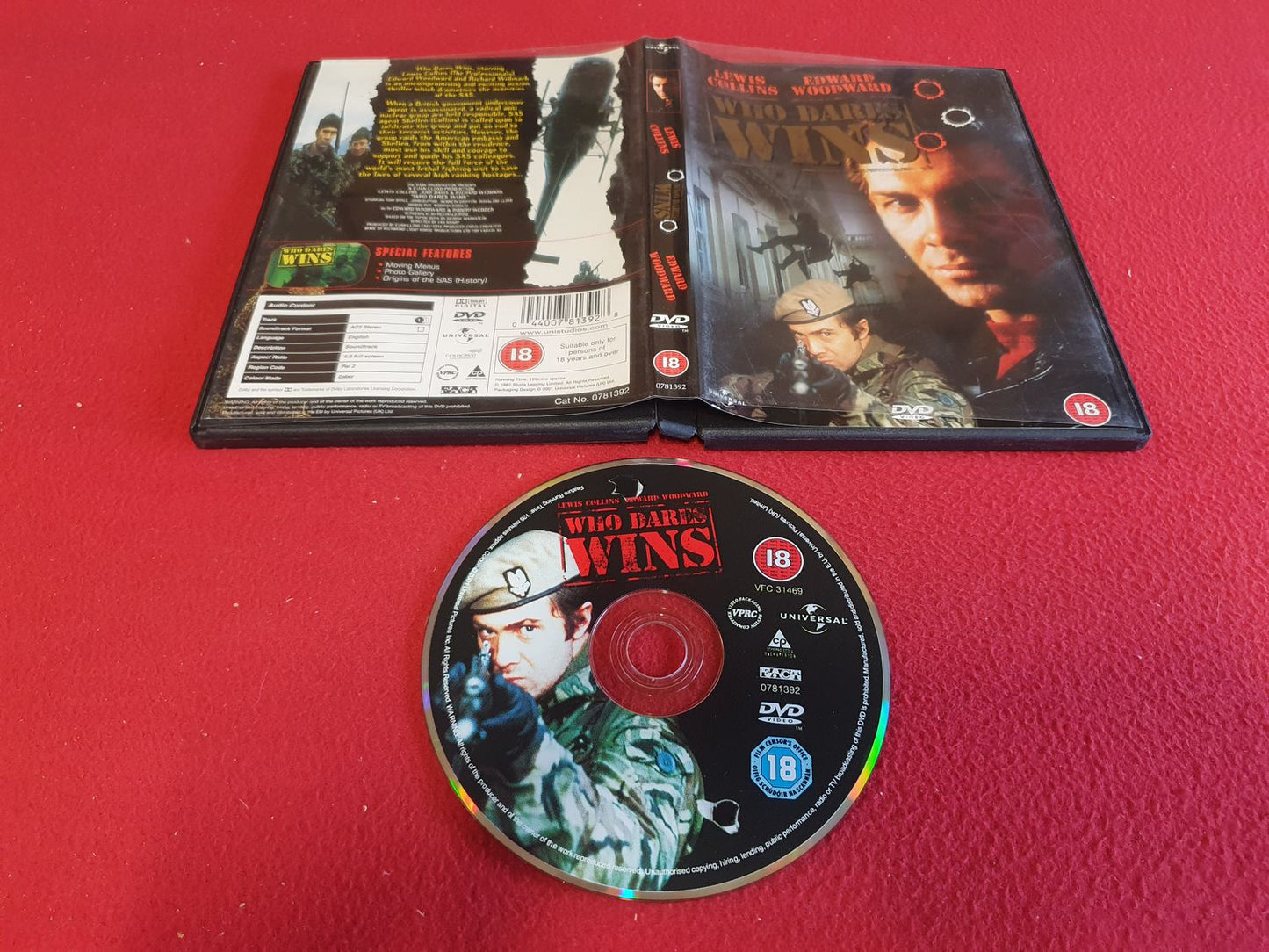 WHO DARES WINS till DVD