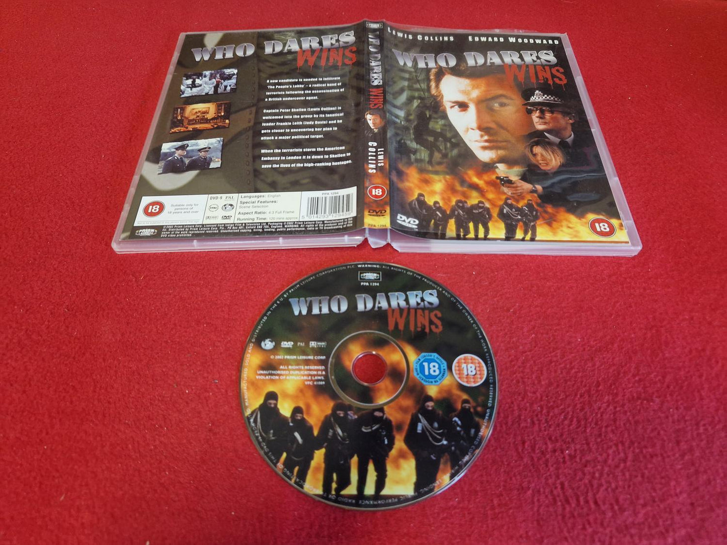 WHO DARES WINS till DVD