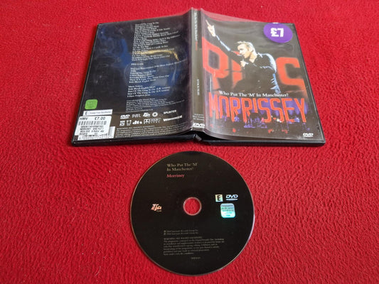 WHO PUT THE "M" IN MANCHESTER? MORRISSEY DVD