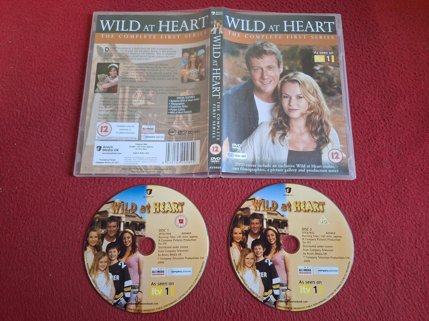 WILD AT HEART SERIES 1 DVD