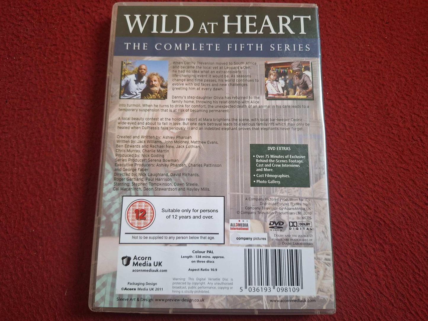 WILD AT HEART SERIES 5 BOX DVD