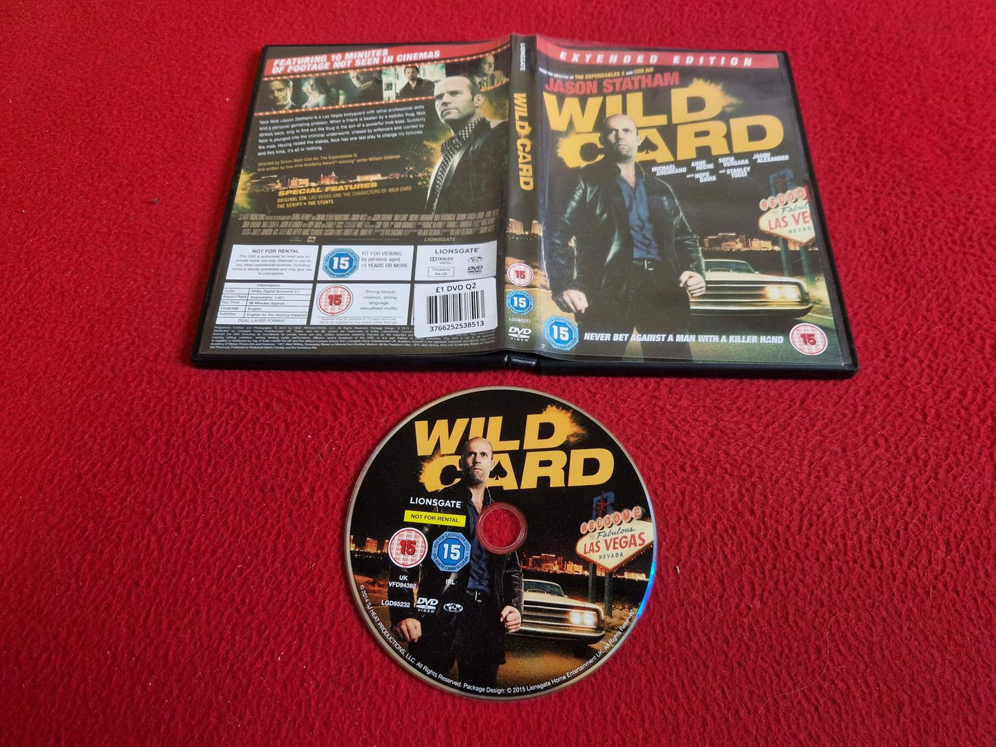 WILD CARD DVD