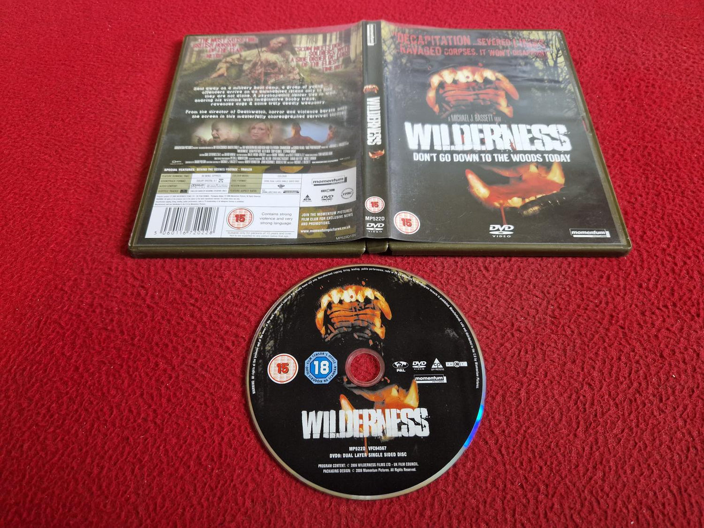 WILDERNESS DVD