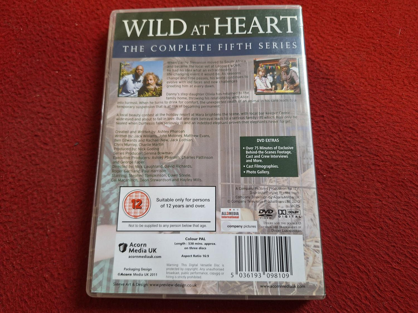 WILD HEART SERIES 5 BOX DVD