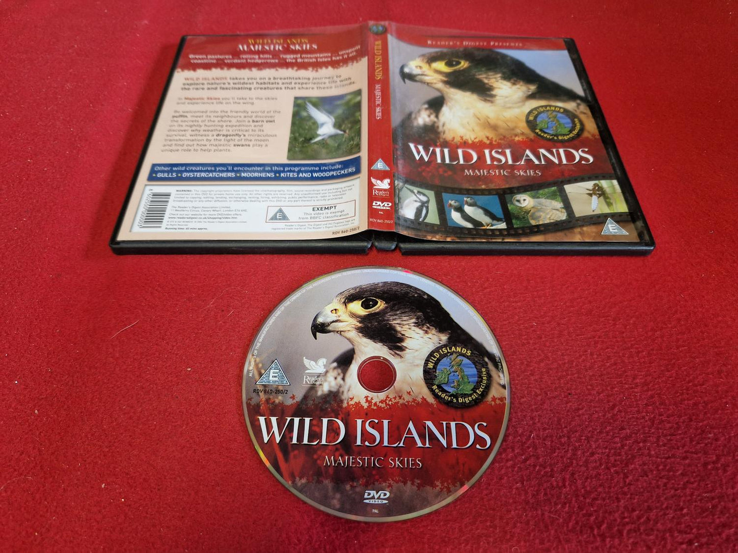 WILD ISLANDS MAJESTIC SKIES till DVD