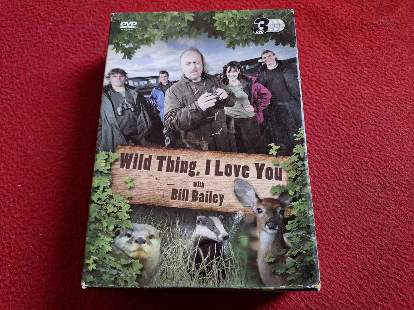 WILD THING I LOVE YOU WITH BILL BAILEY BOX DVD