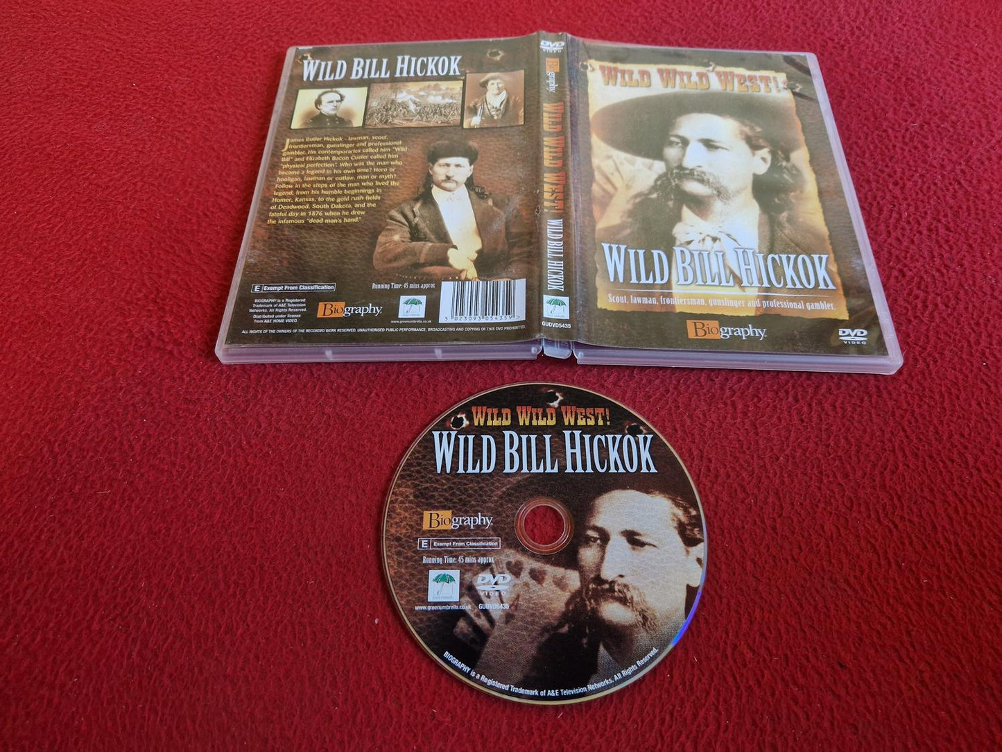 WILD WILD WEST WILD BILL HICKOK DVD
