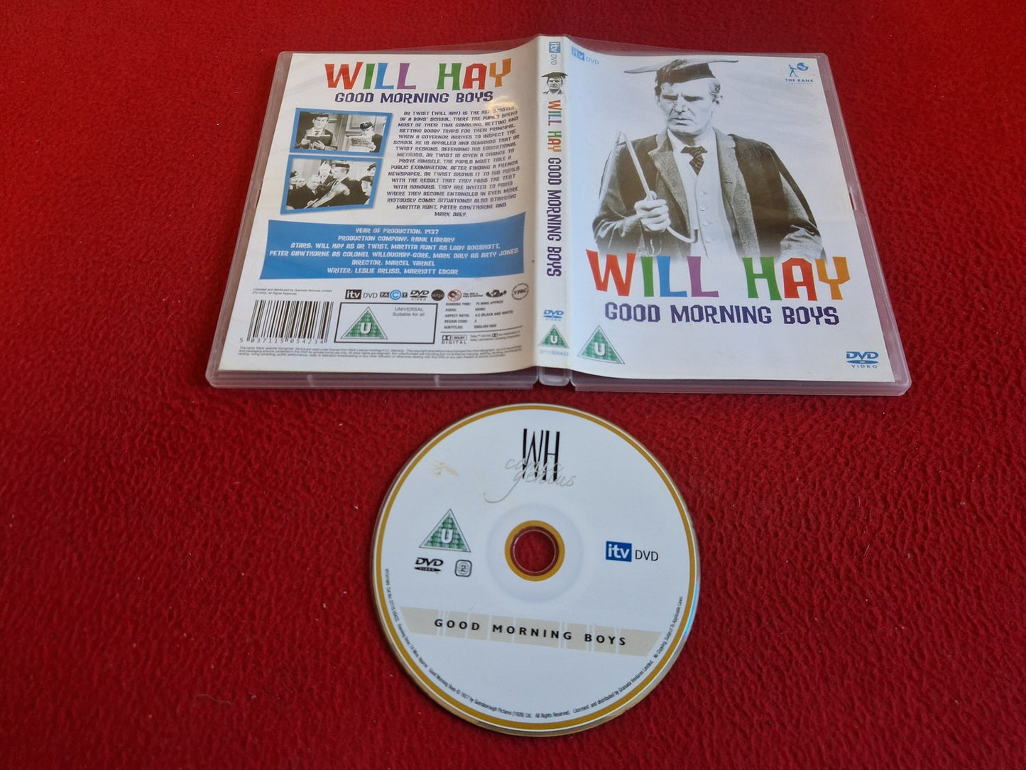WILL HAY GOOD MORNING BOYS DVD