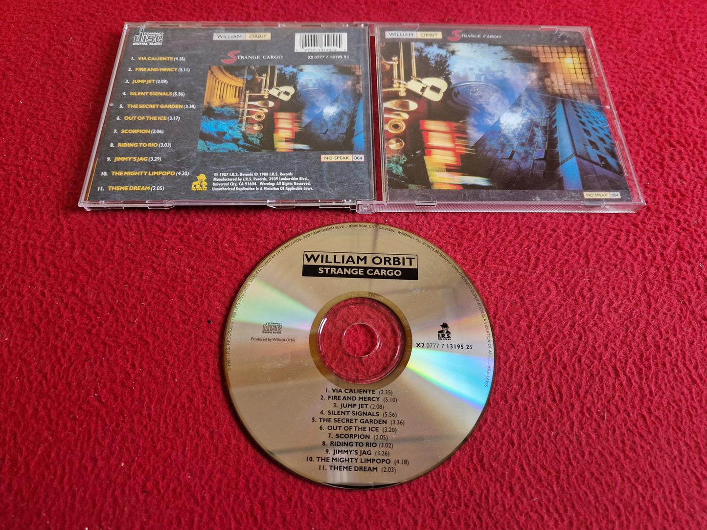 WILLIAM ORBIT STRANGE CARGO CD