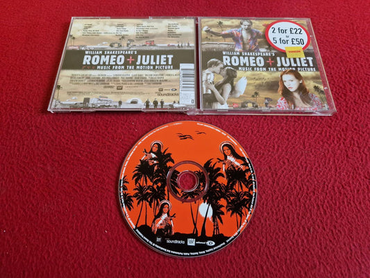 WILLIAM SHAKESPEARE'S ROMEO JULIET MUSIC FROM THE MOTION PICTURE CD