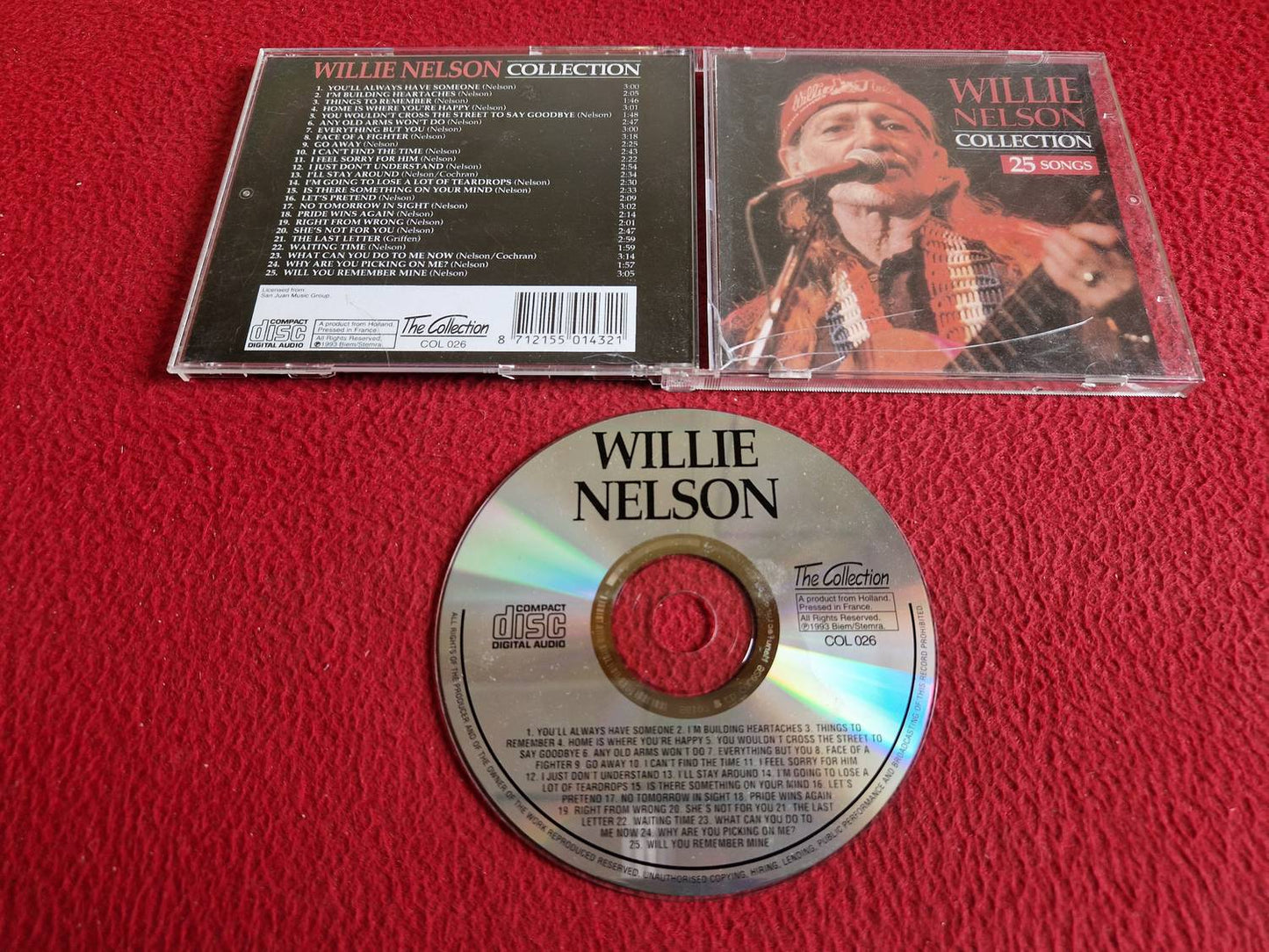 WILLIE NELSON COLLECTION CD