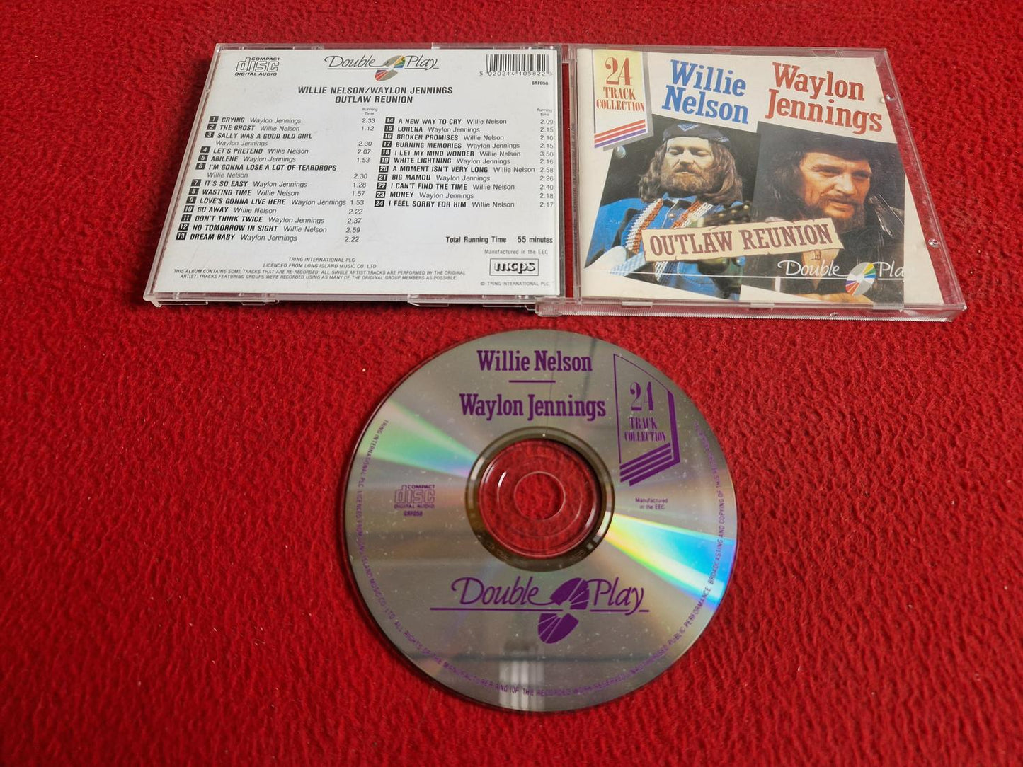 WILLIE NELSON / WAYLON JENNINGS OUTLAW REUNION CD
