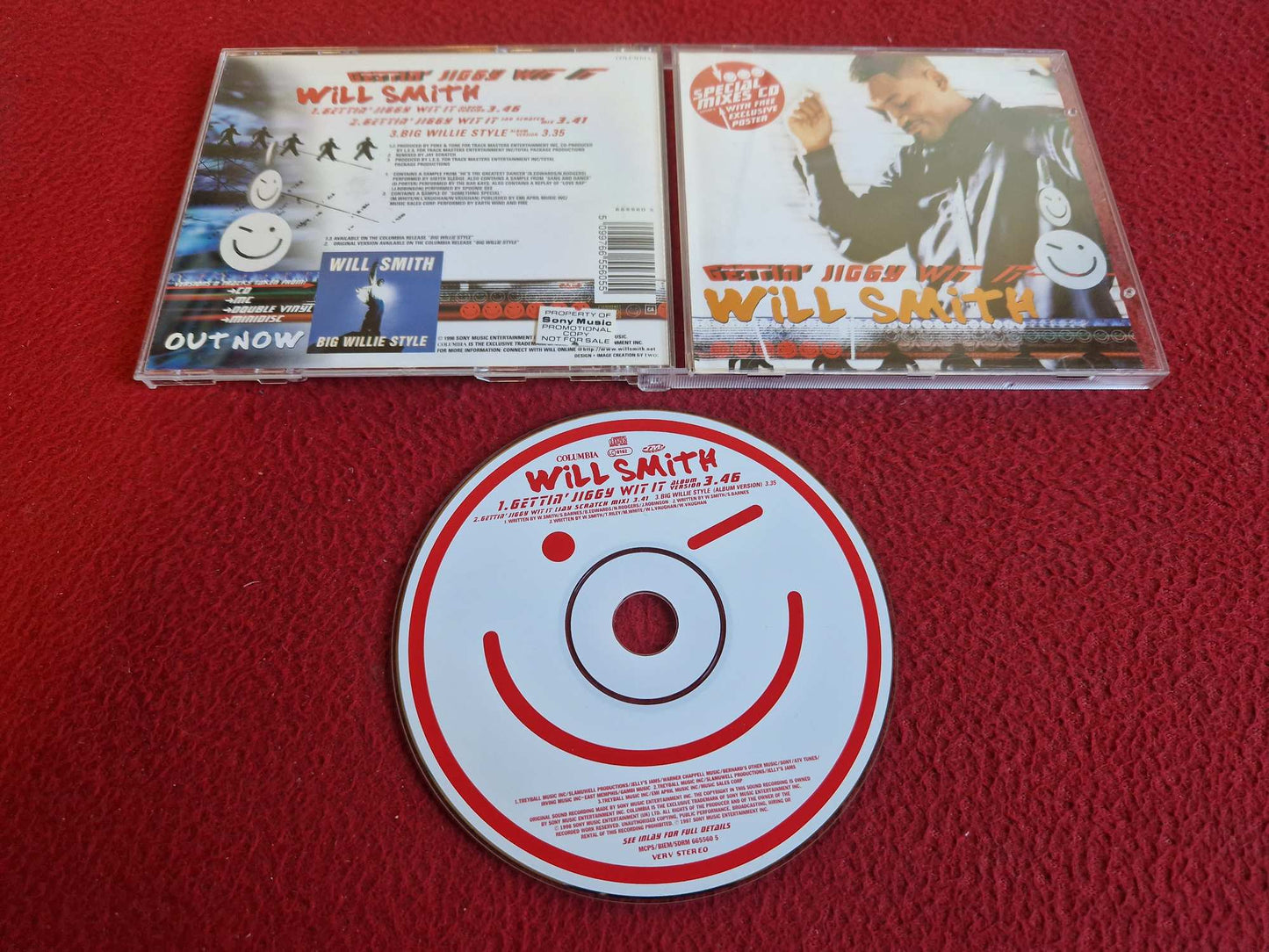 WILL SMITH GETTIN' JIGGY WIT IT CD