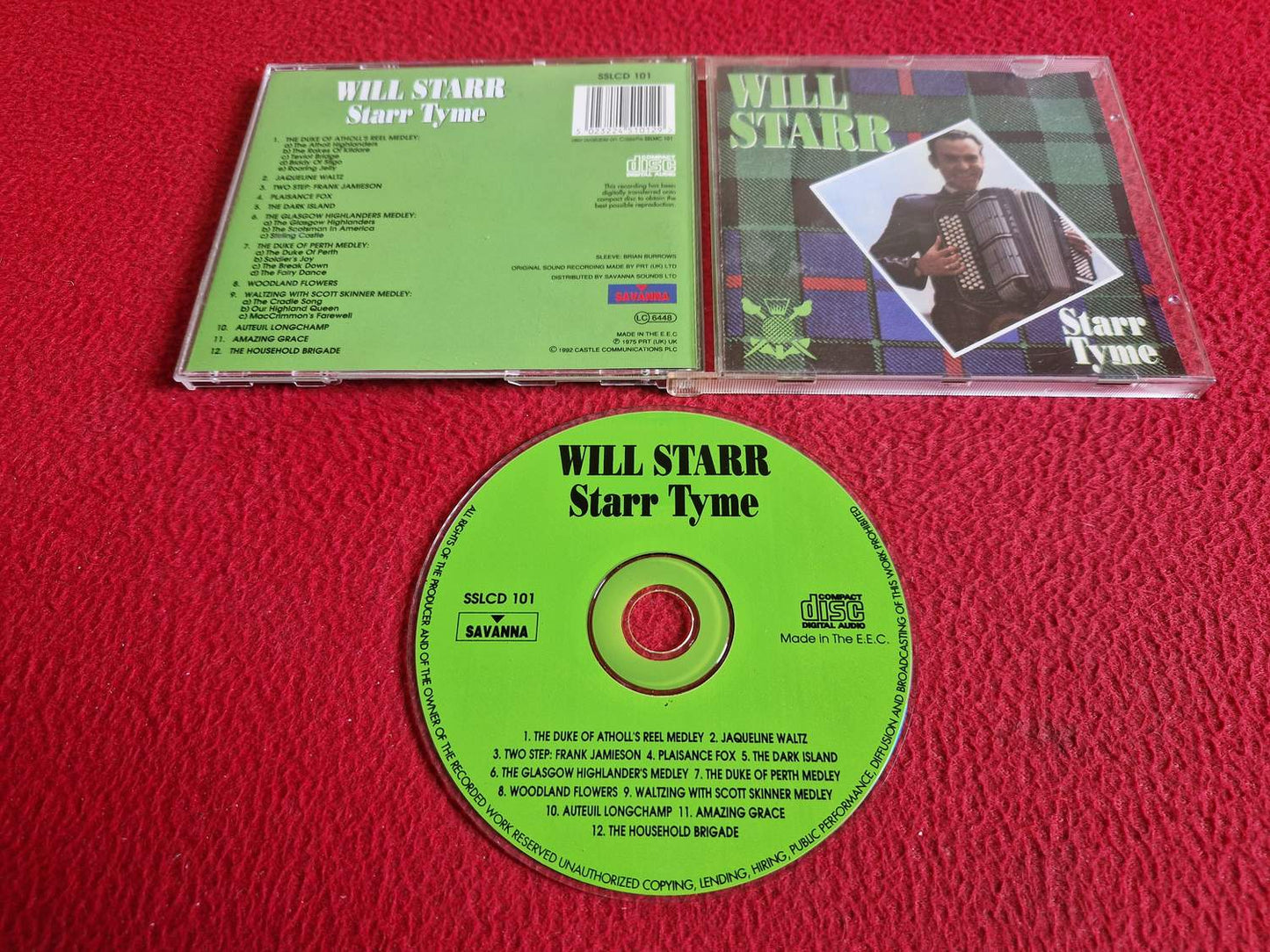 WILL STARR - STARR TYME CD
