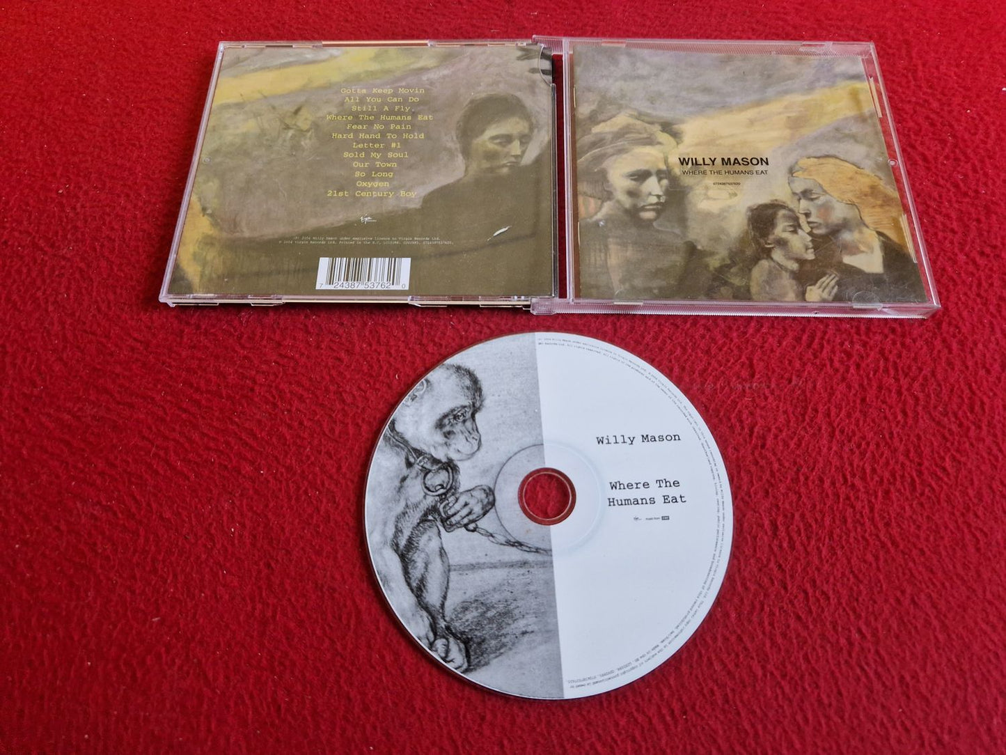 WILLY MASON WHERE THE HUMANS EAT CD