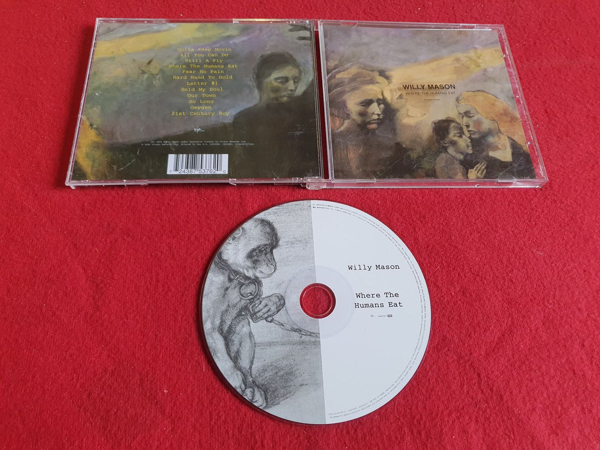 WILLY MASON WHERE THE HUMANS EAT till CD