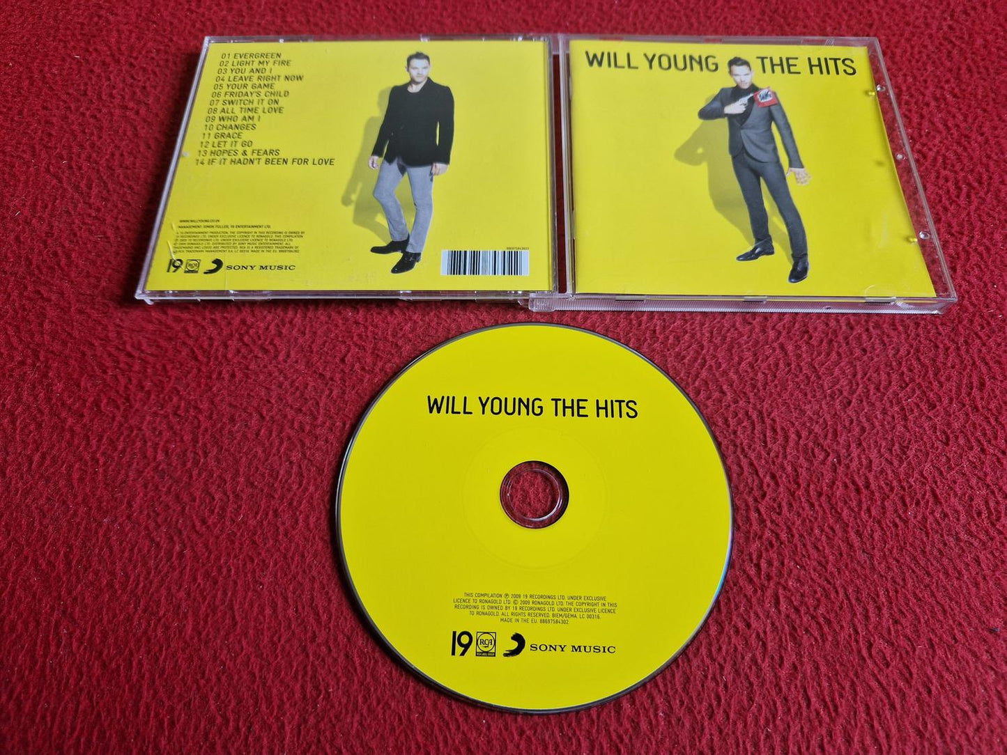 WILL YOUNG THE HITS CD
