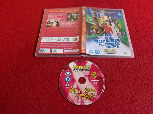 WILLY WONKA & THE CHOCOLATE FACTORY DVD