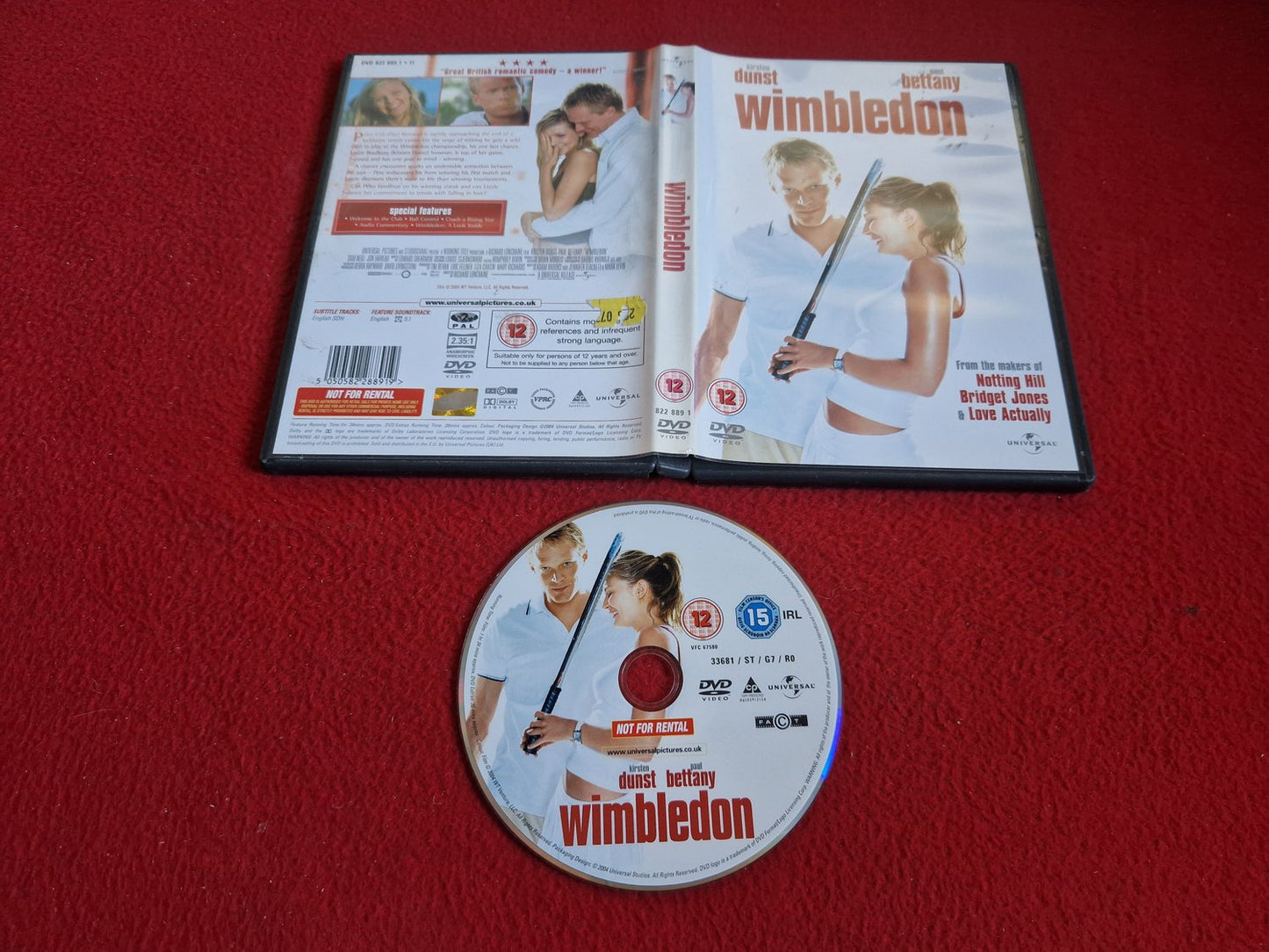 WIMBLEDON DVD