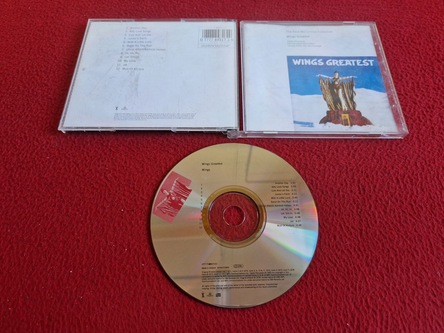 WINGS GREATEST CD