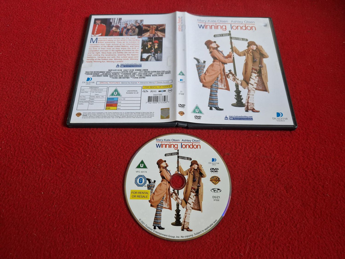 WINNING LONDON [ MARY-KATE & ASHLEY OLSEN ] DVD