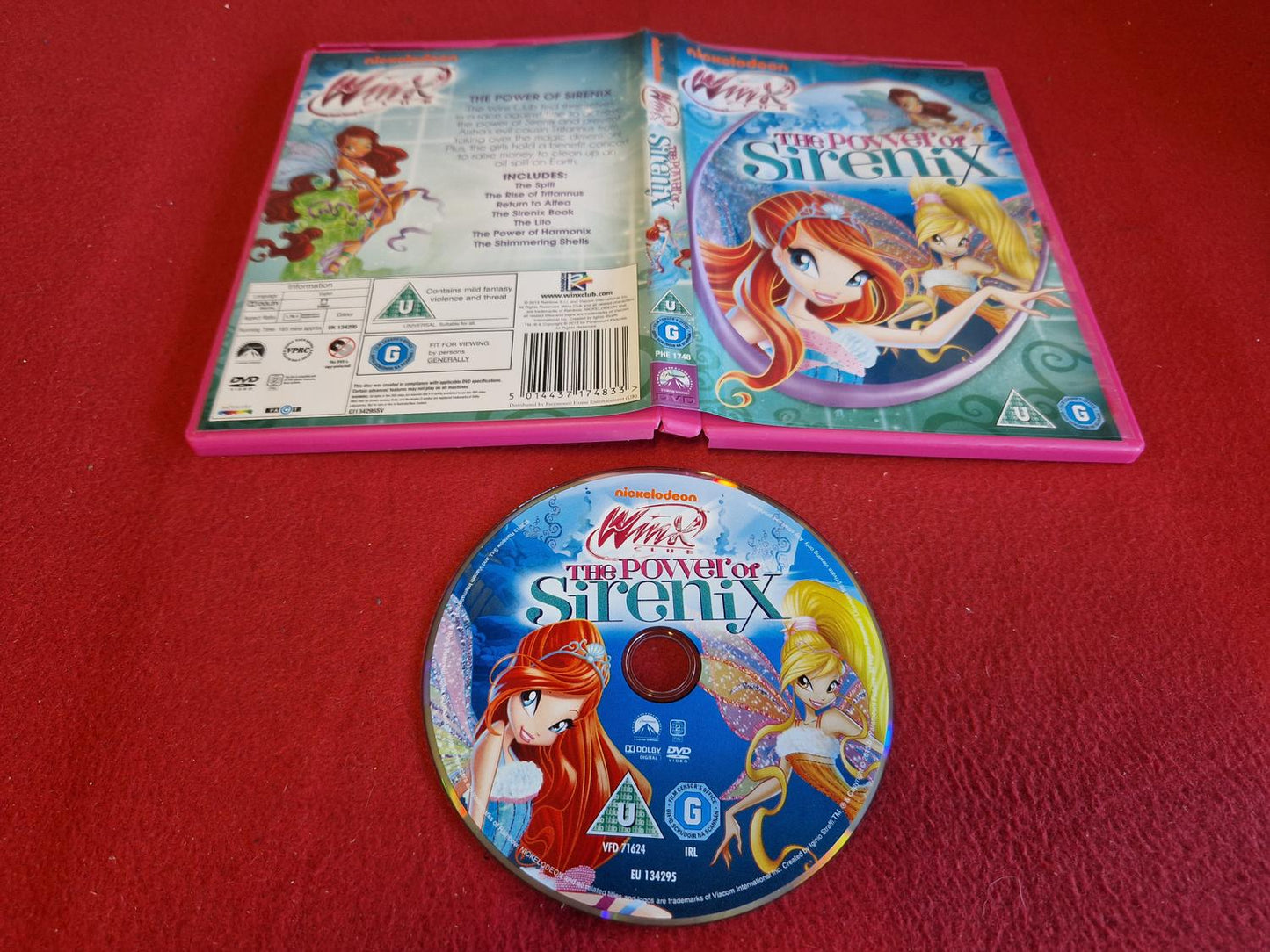 WINX CLUB THE POWER OF SIRENIX till DVD