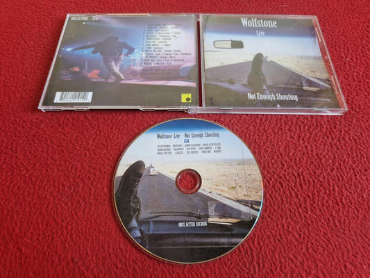 WOLFSTONE LIVE NOT ENOUGH SHOOTING CD