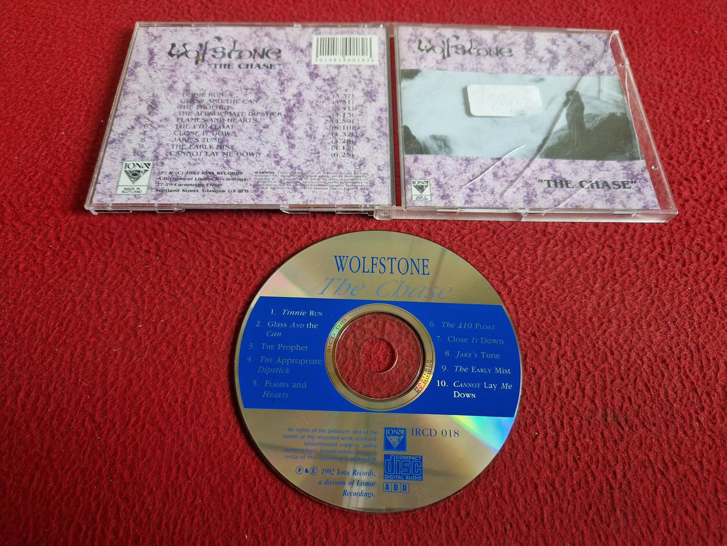 WOLFSTONE THE CHASE CD