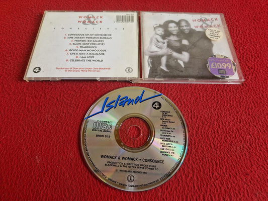 WOMACK & WOMACK CONSCIENCE CD