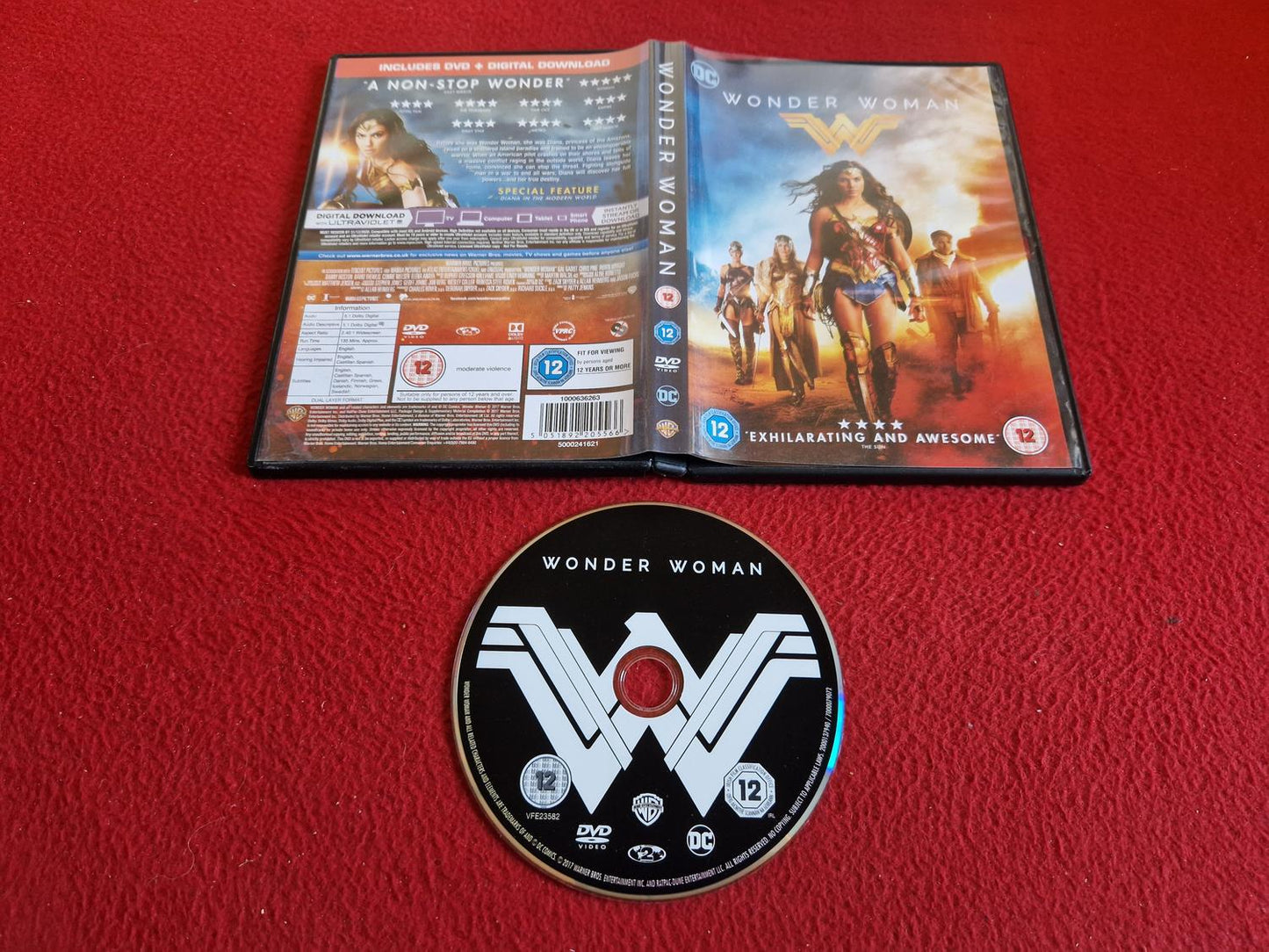 WONDER WOMAN DVD
