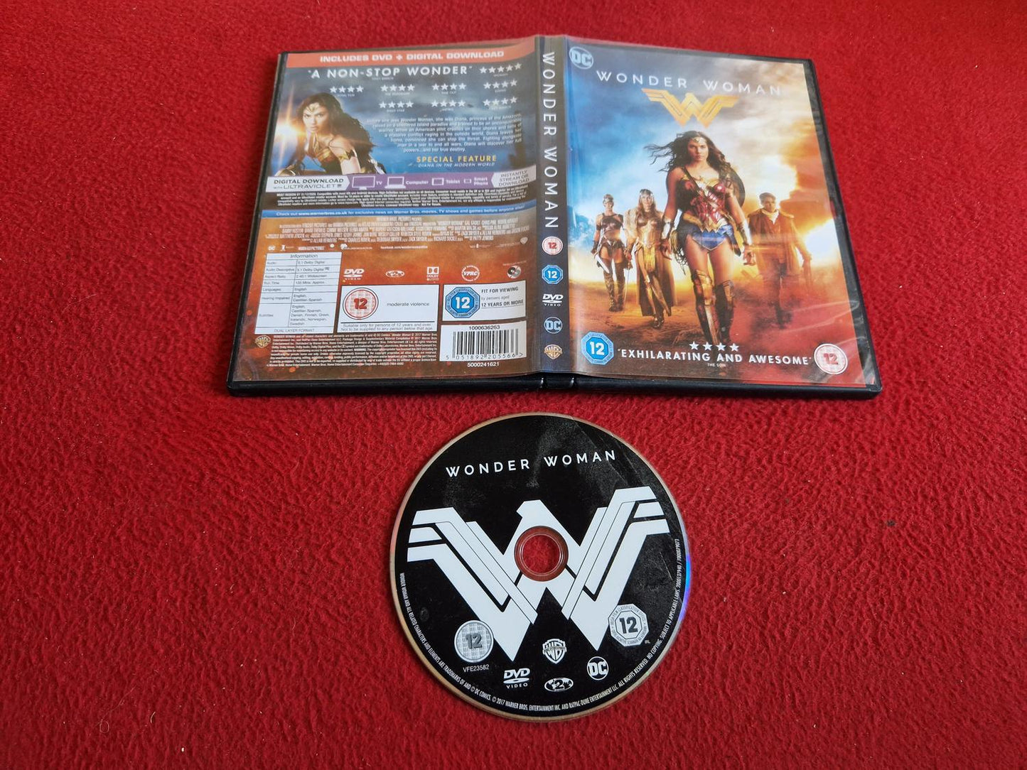 WONDER WOMAN DVD